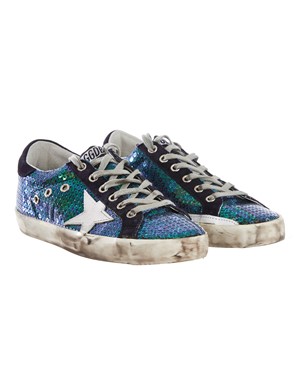 golden goose blu elettrico