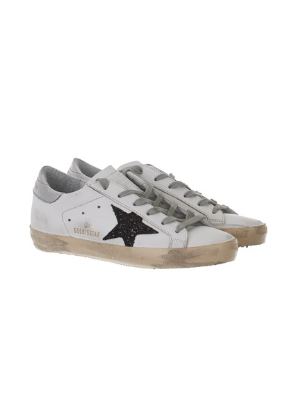 golden goose nere glitter