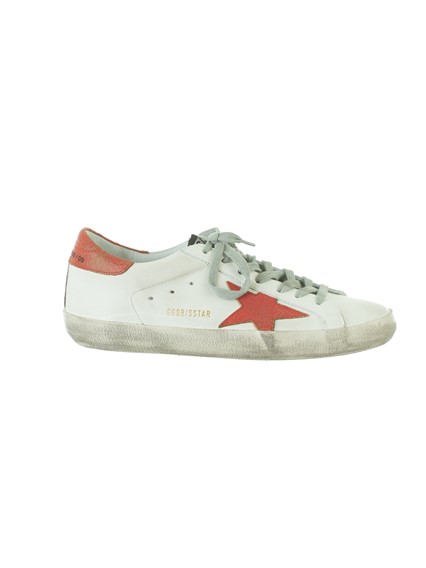 golden goose superstar arancione