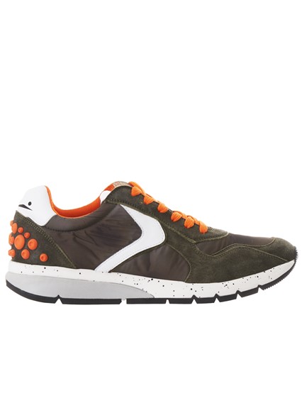 Voile Blanche Green And Orange New Lenny Power Sneakers Voile Blanche Green And Orange New Lenny Power Sneakers