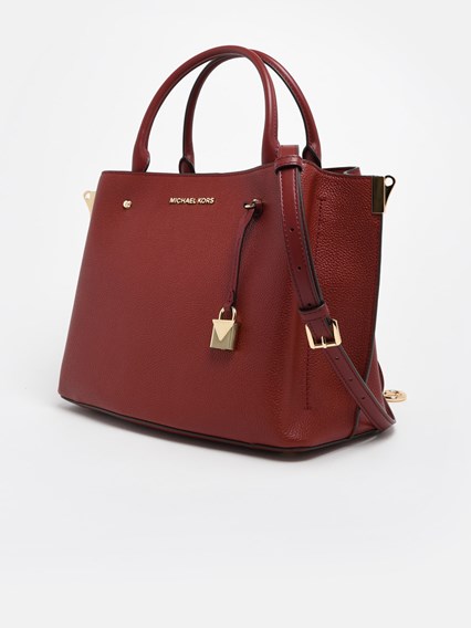 Burgundy Satchel Bag