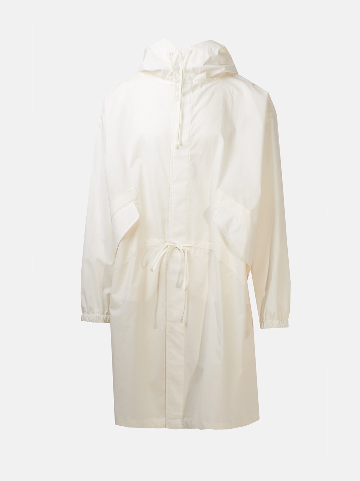Jil Sander White Raincoat