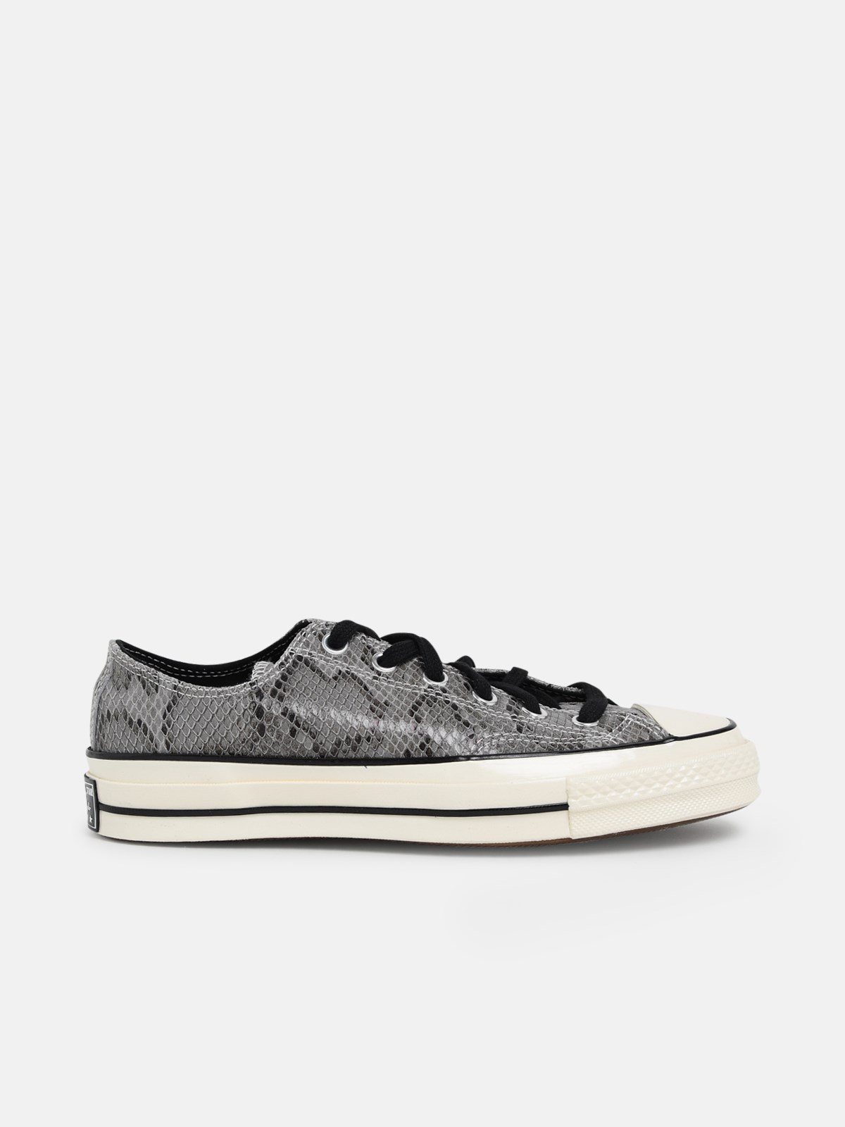Converse Chuck 70 Snake-effect Suede Sneakers In Grey | ModeSens