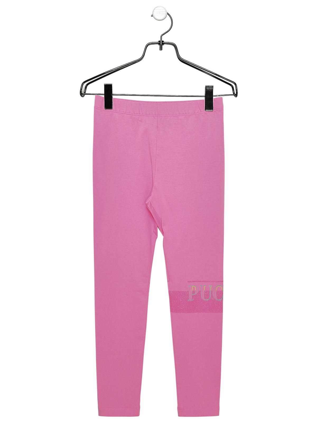 Shop Emilio Pucci Leggings Rosa In Pink