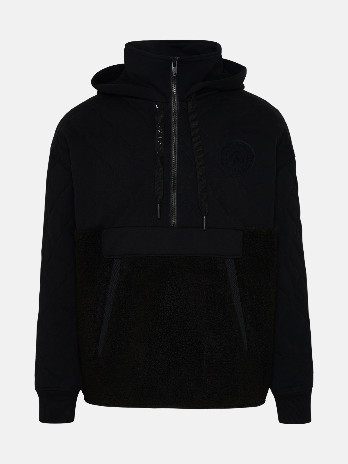 Moose Knuckles Black Polyester Newkirk Po Jacket