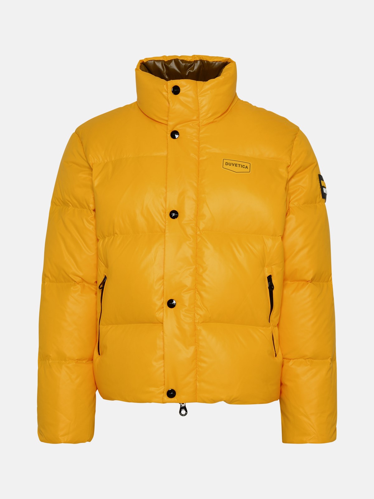 Duvetica Yellow Nylon Dima Down Jacket