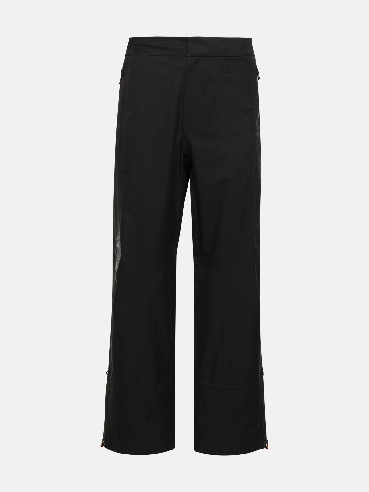 Zegna Black Nylon Tech Pants