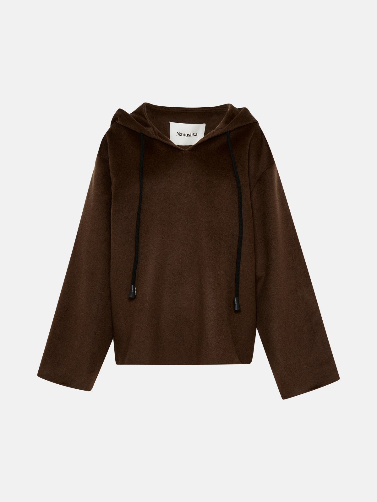 Nanushka Wool Blend Brown Moshe Sweater