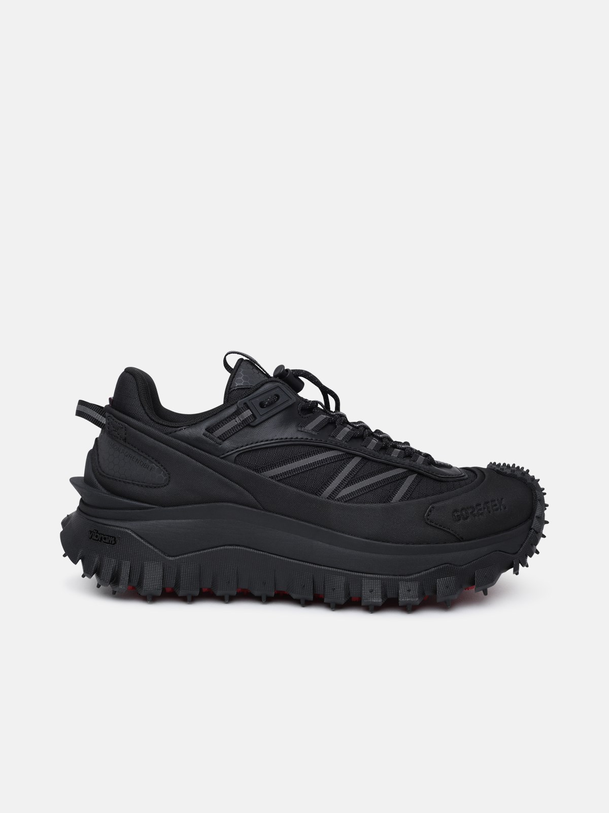 Moncler Black Nylon Sneakers
