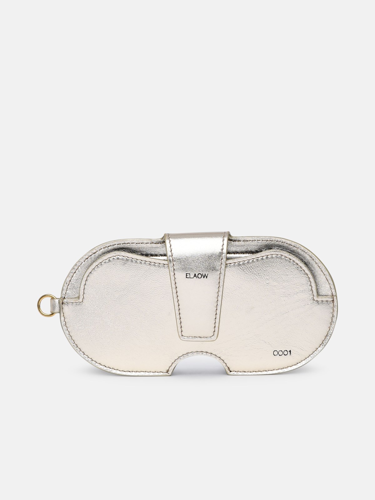 Elaow Silver Leather Glasses