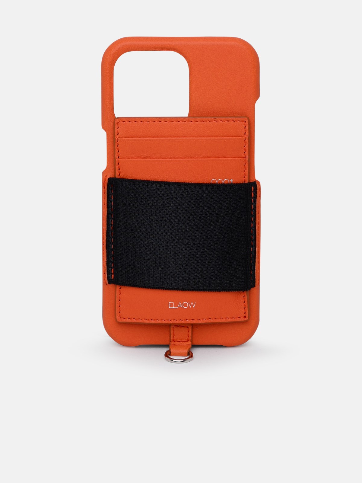 Elaow Orange Plastic I-phone Case 13