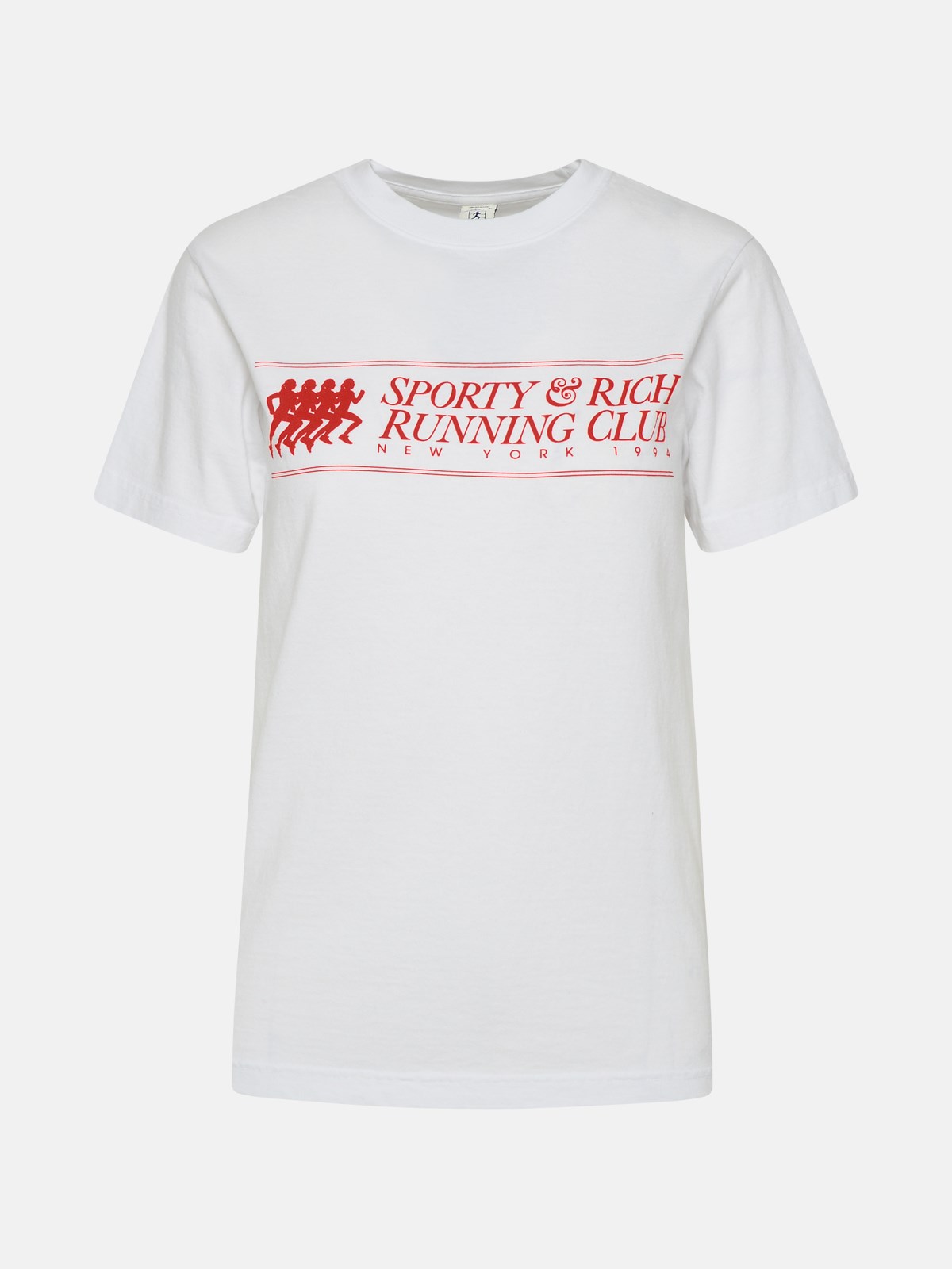 Shop Sporty And Rich White Cotton T-shirt