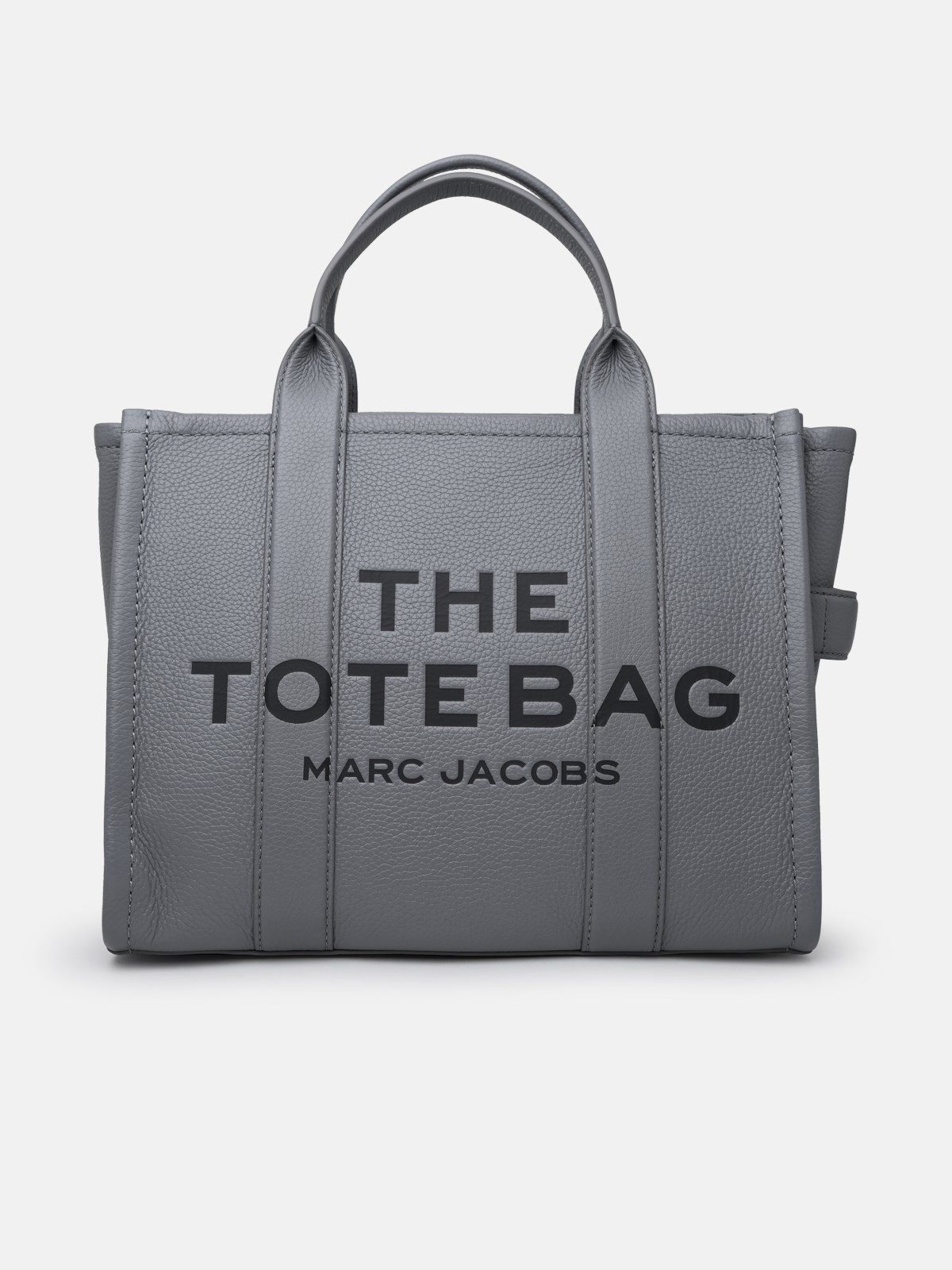 Marc Jacobs (the) Gray Leather Midi Tote Bag In Grey