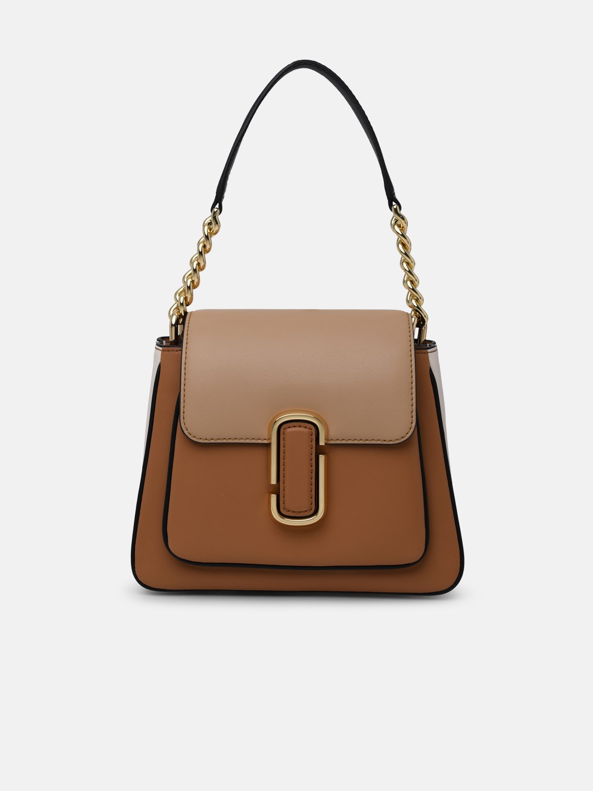 Marc Jacobs (the) Beige Leather J Marc Sat Stocks Mini Bag