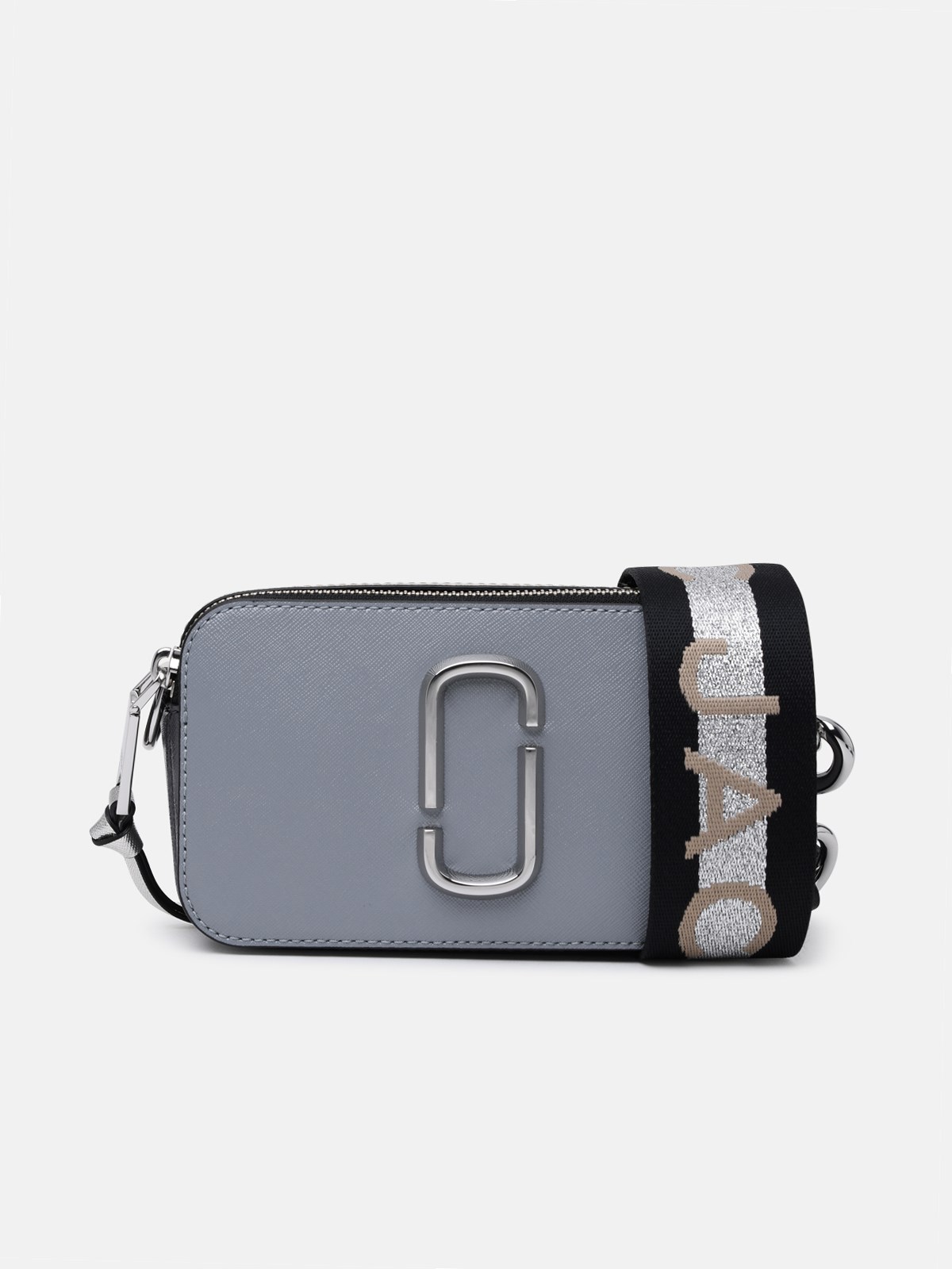 Marc Jacobs (the) Gray Leather Snapshot Crossbody Bag In Grey