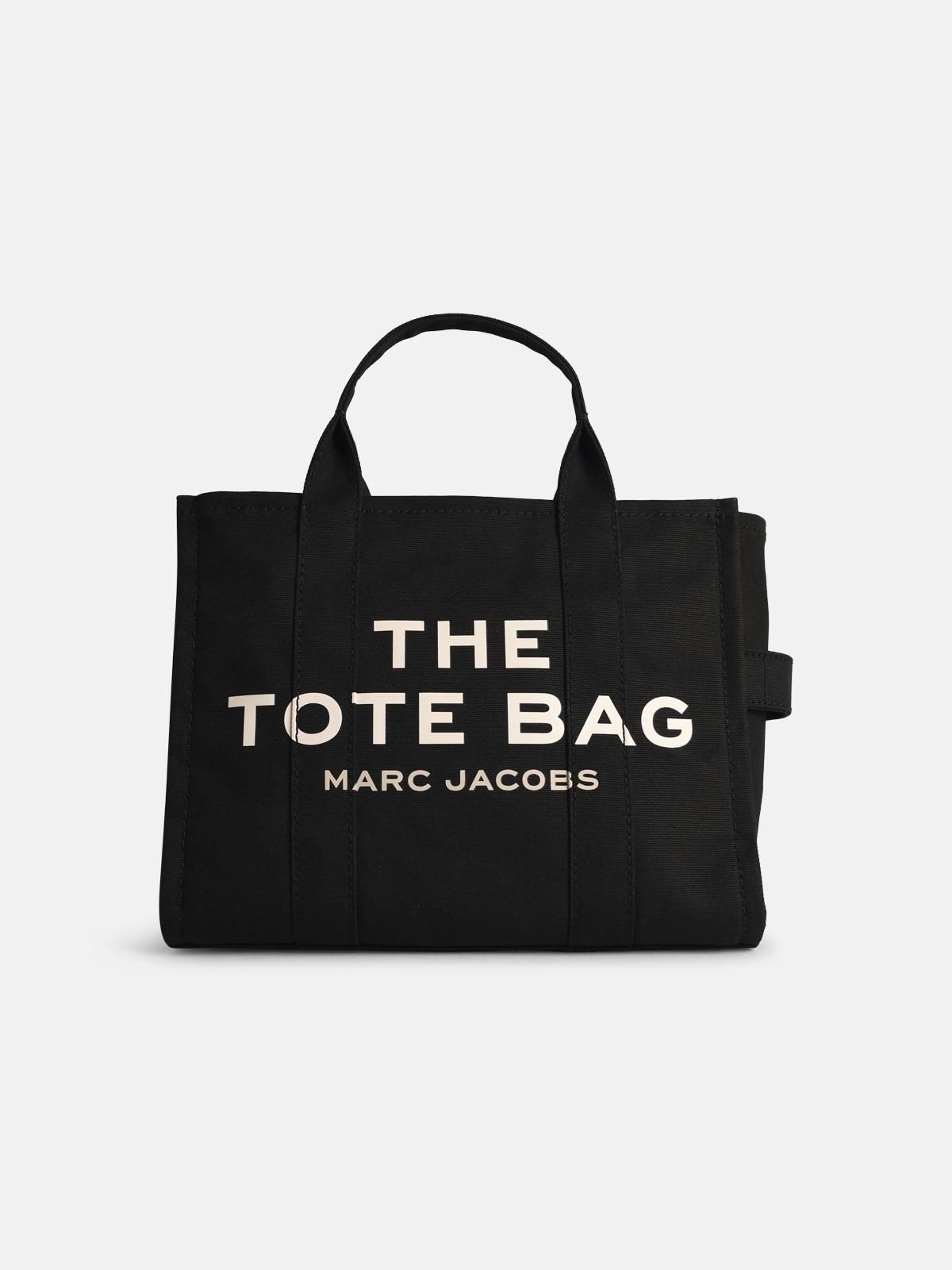 Marc Jacobs (the) Black Cotton Canvas Small Tote Bag
