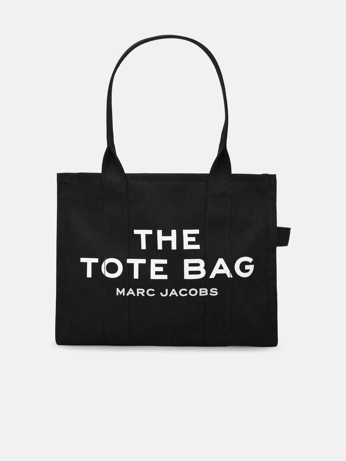 Marc Jacobs (the) Large Cotton Tote Bag In Black
