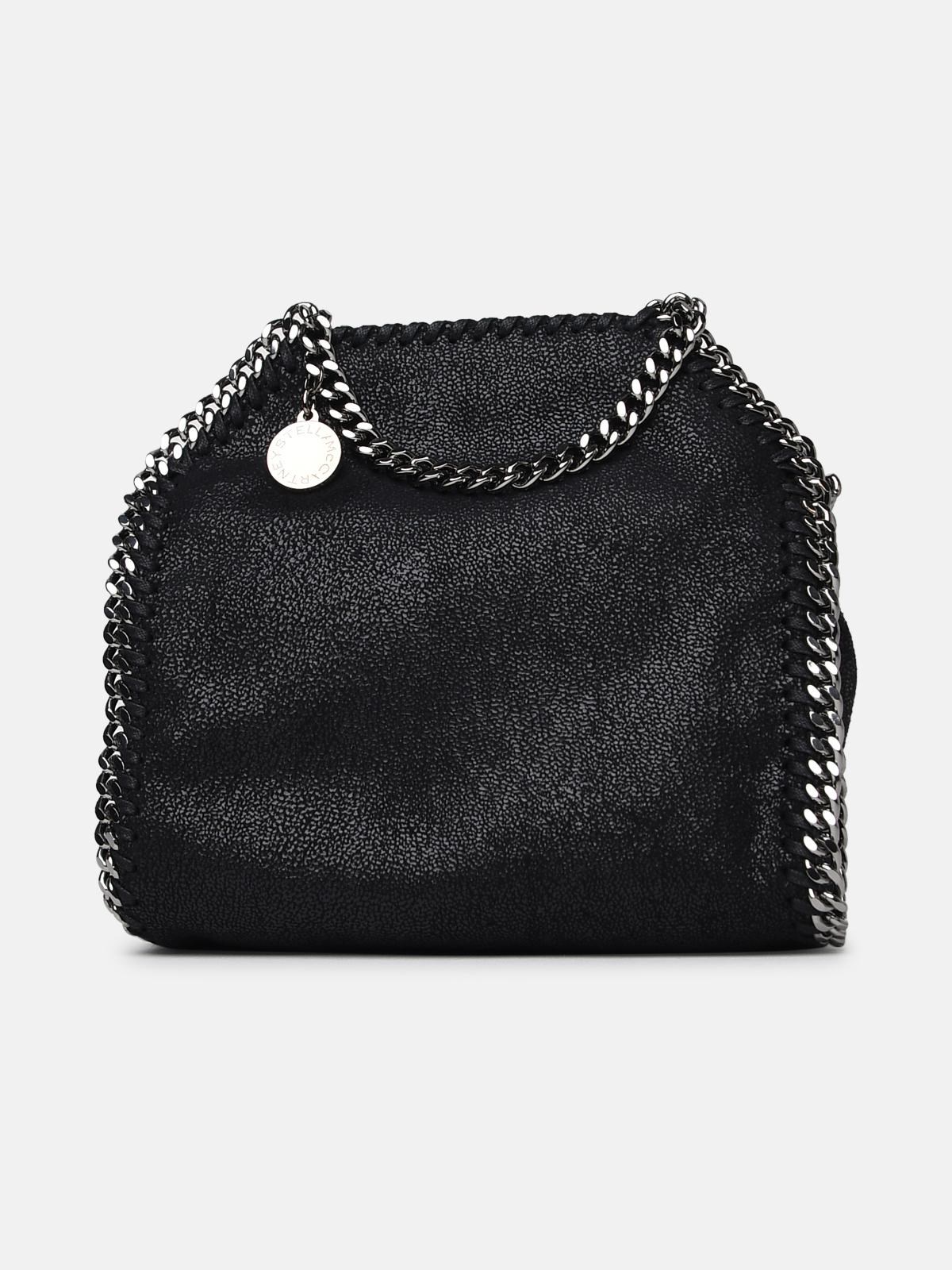 Stella Mccartney Black Polyester Tiny Falabella Bag