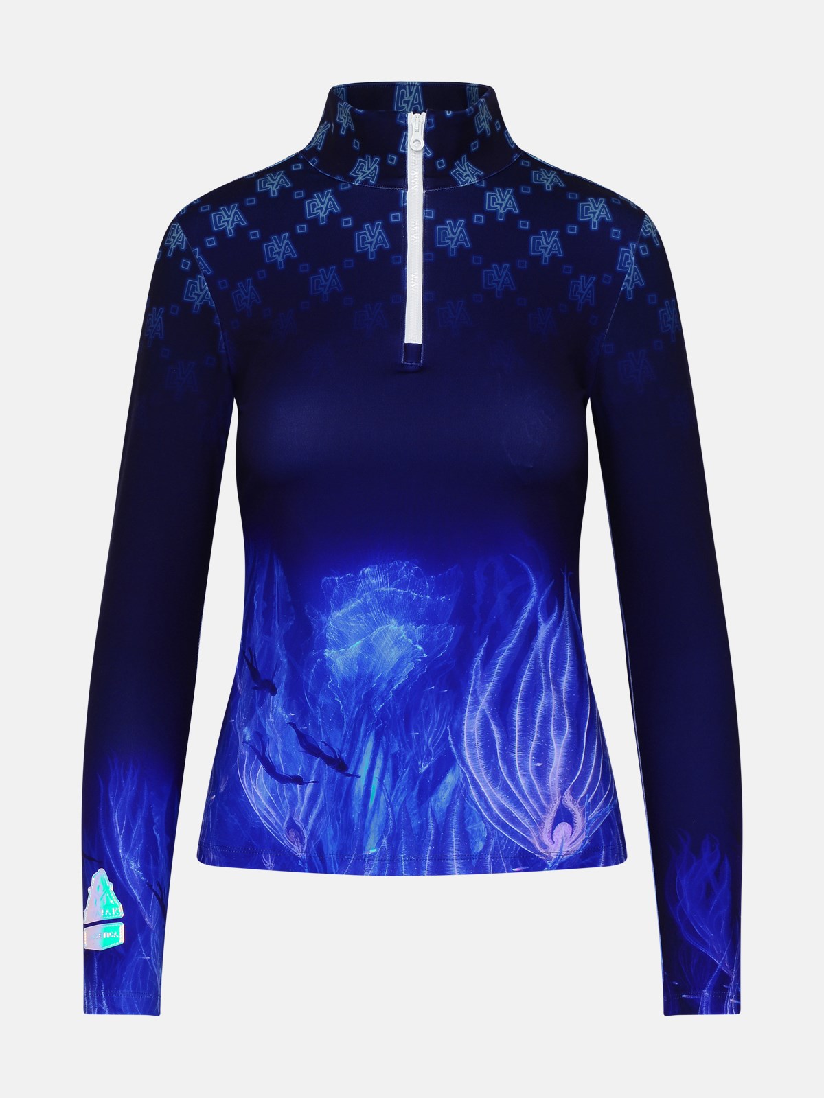 Duvetica Avatar 2 Blue Polyester Blend Sweatshirt In Violet