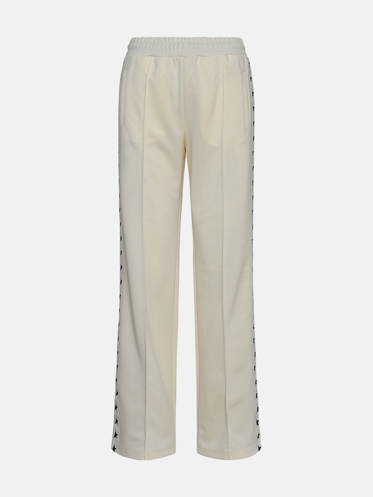 Shop Golden Goose White Polyester Dorotea Pants