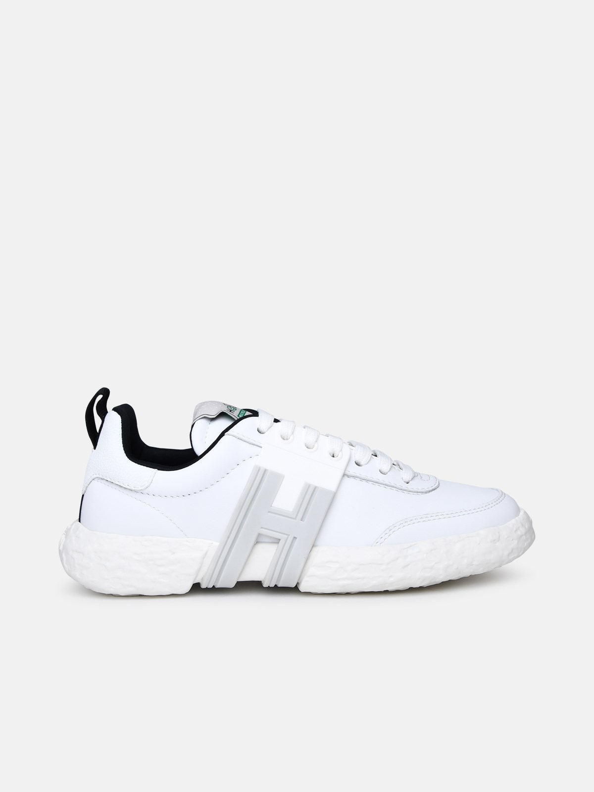 Hogan White Leather 3r Sneakers