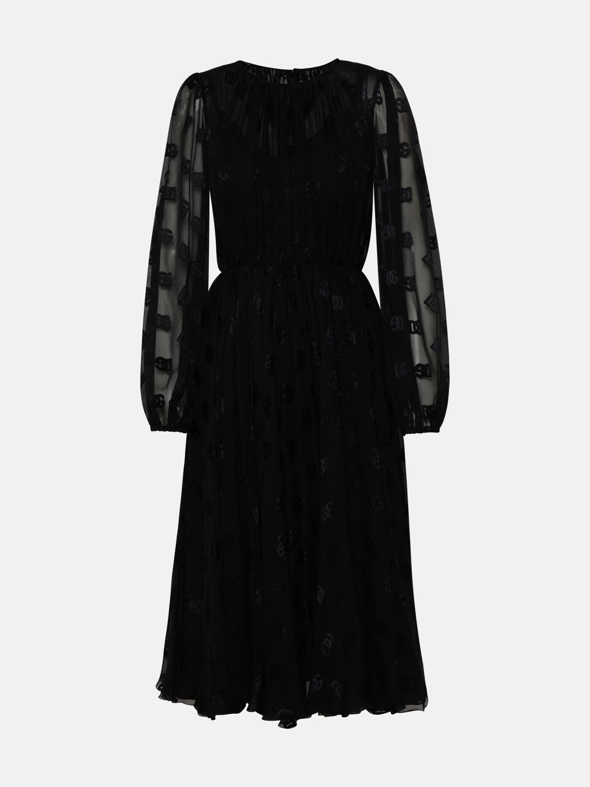 cute black dresses plus size Unique Vintage Plus Size Black Sweetheart Swing Dress main image 0