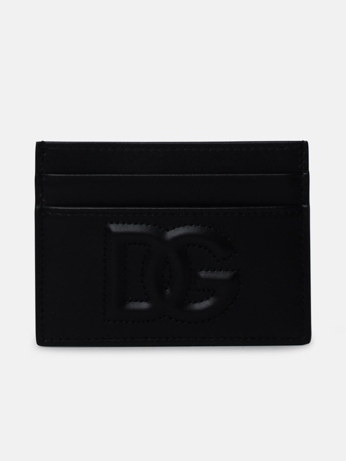 Dolce & Gabbana Portacarte Logo In Black