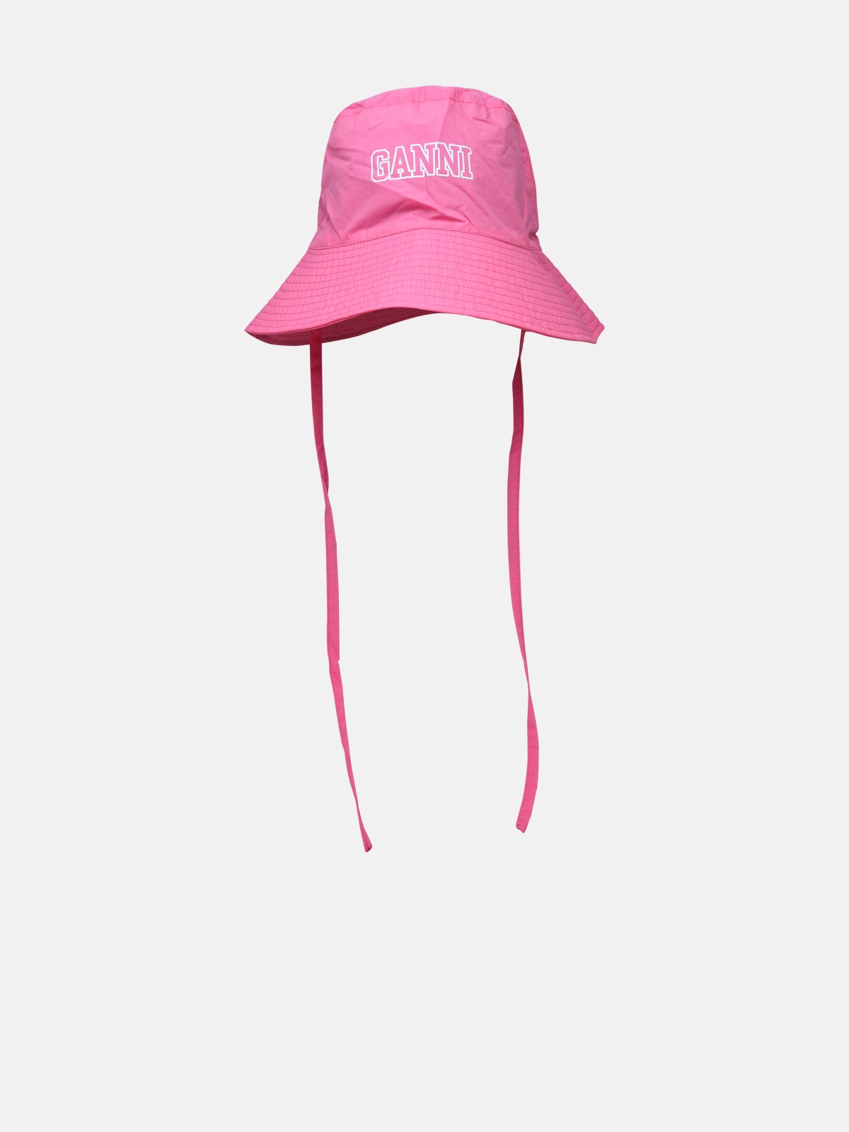 Ganni 10 Software Pink Polyamide Hat
