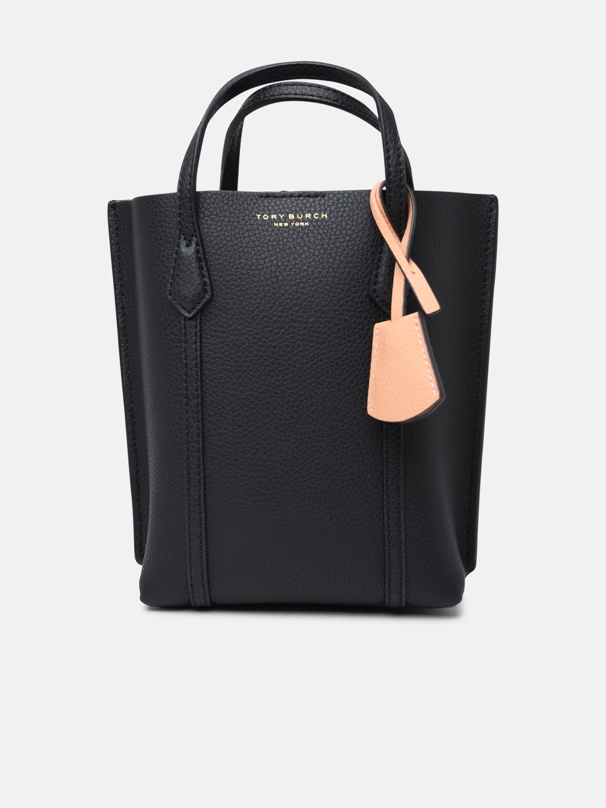 Tory Burch Black Leather Perry Mini Bag | ModeSens