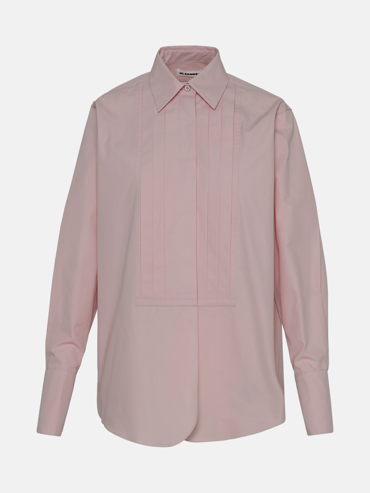 Jil Sander Rose Cotton Shirt In Pink