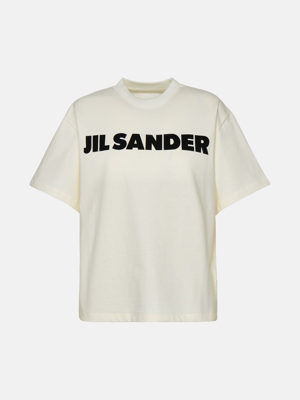 Jil Sander Kids' T-shirt Logo In White