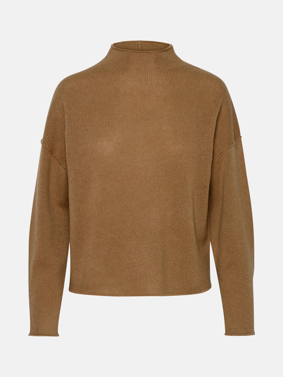 360cashmere Kamala Beige Cashmere Turtleneck Sweater In Brown