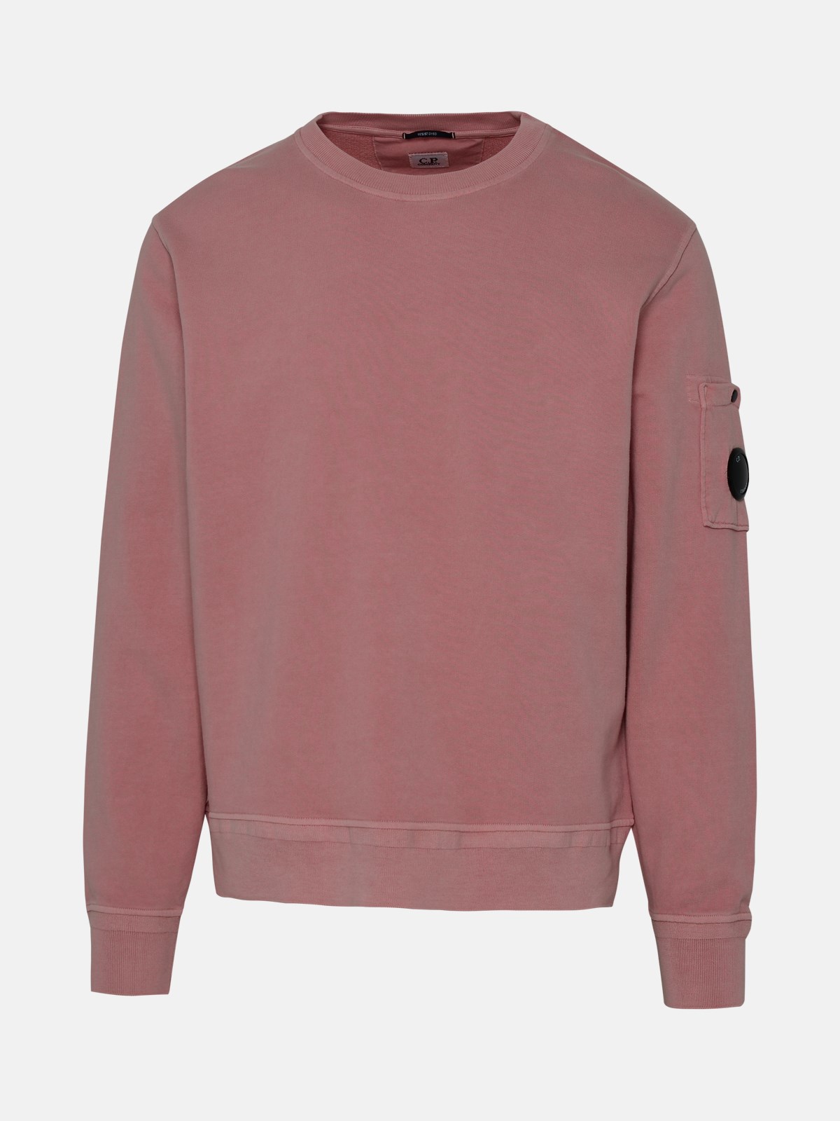 C.p. Company Old Rose Cotton Sweatshirt In Pink