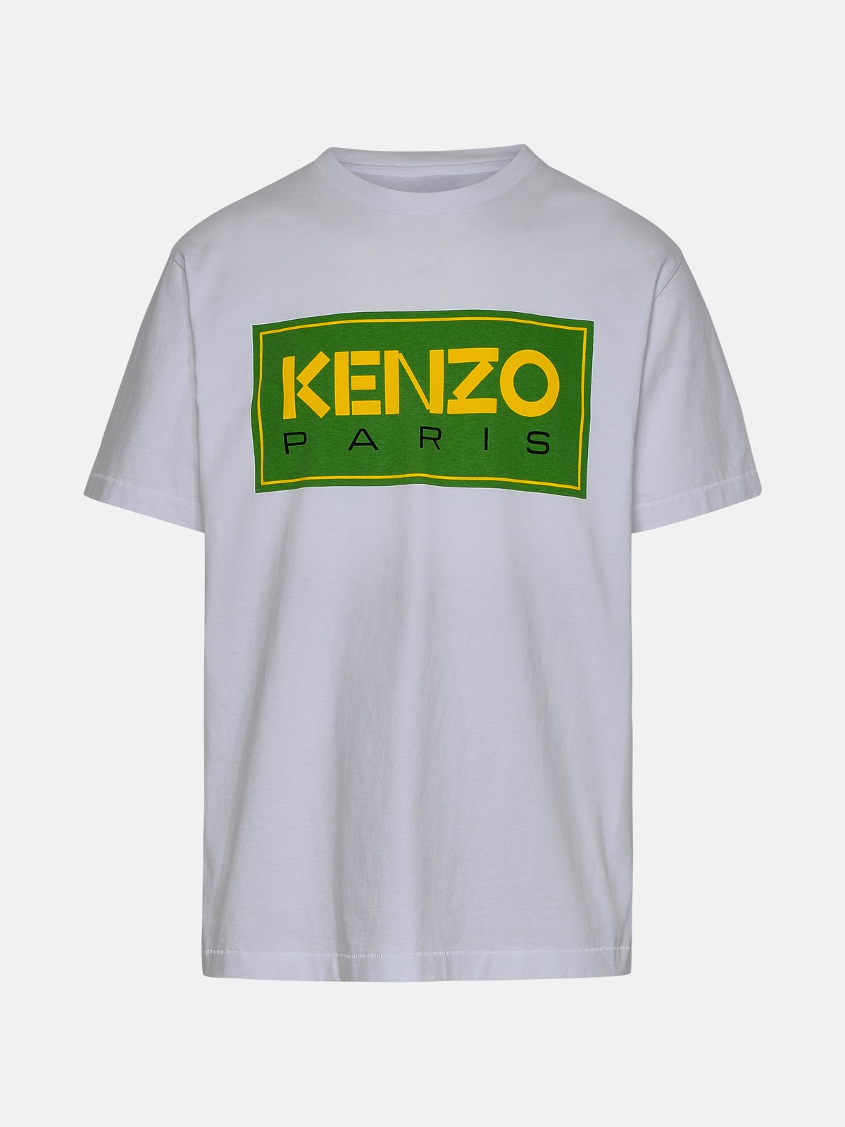 KENZO: cotton t-shirt - White  Kenzo t-shirt FD65TS1114SG online at