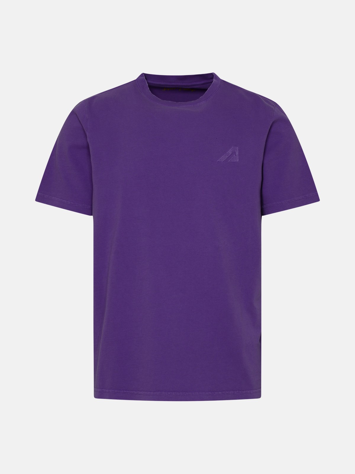 Autry Kids' Purple Cotton T-shirt In Violet