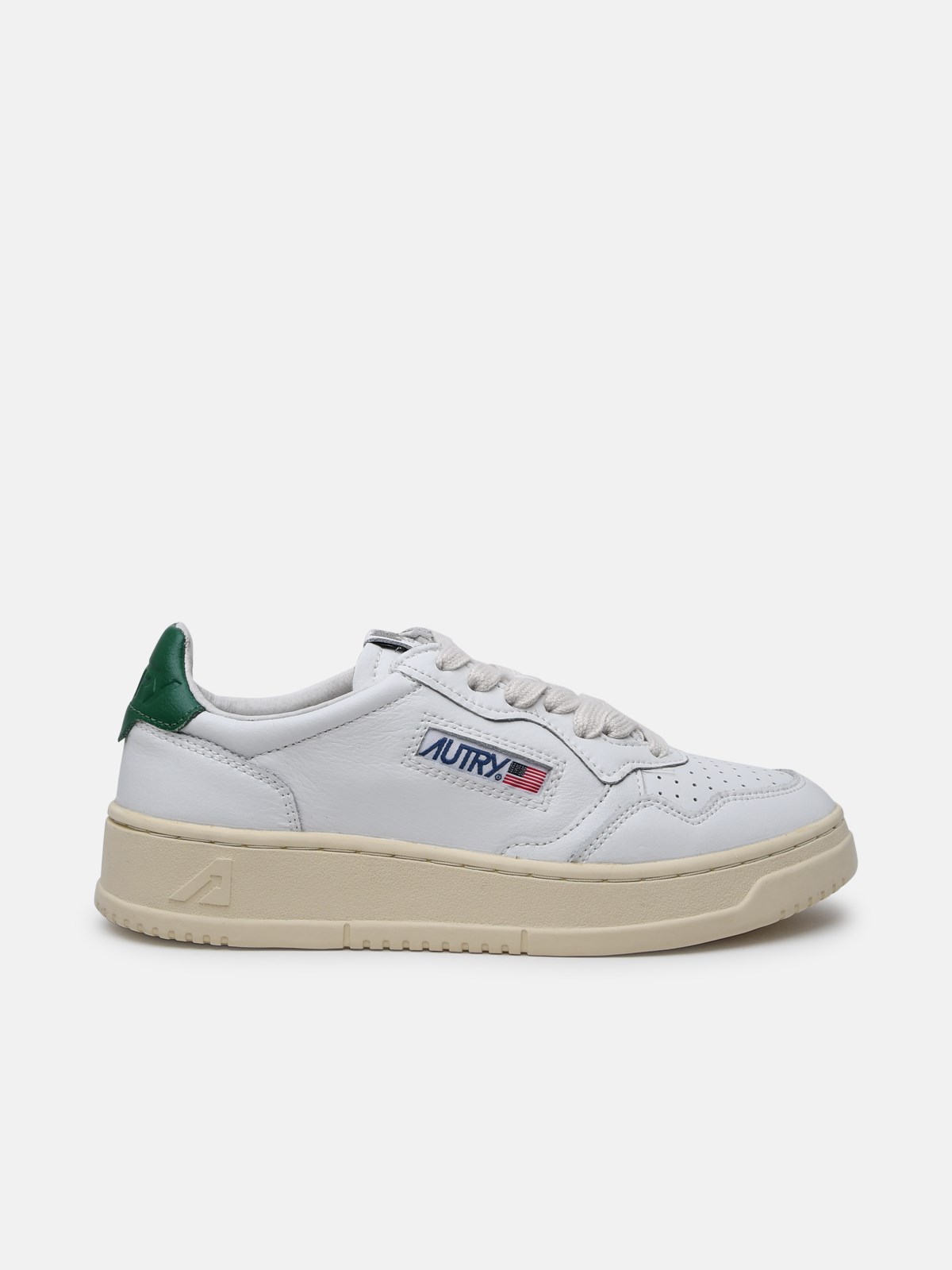 Autry White Leather Medalist Sneakers