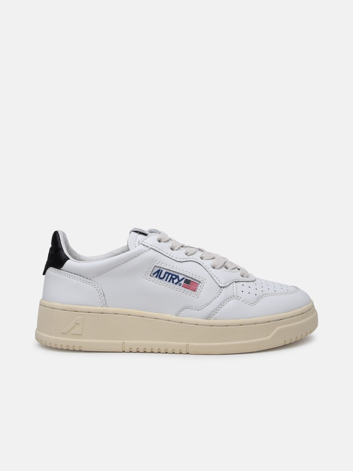 Autry White Leather Medalist Trainers