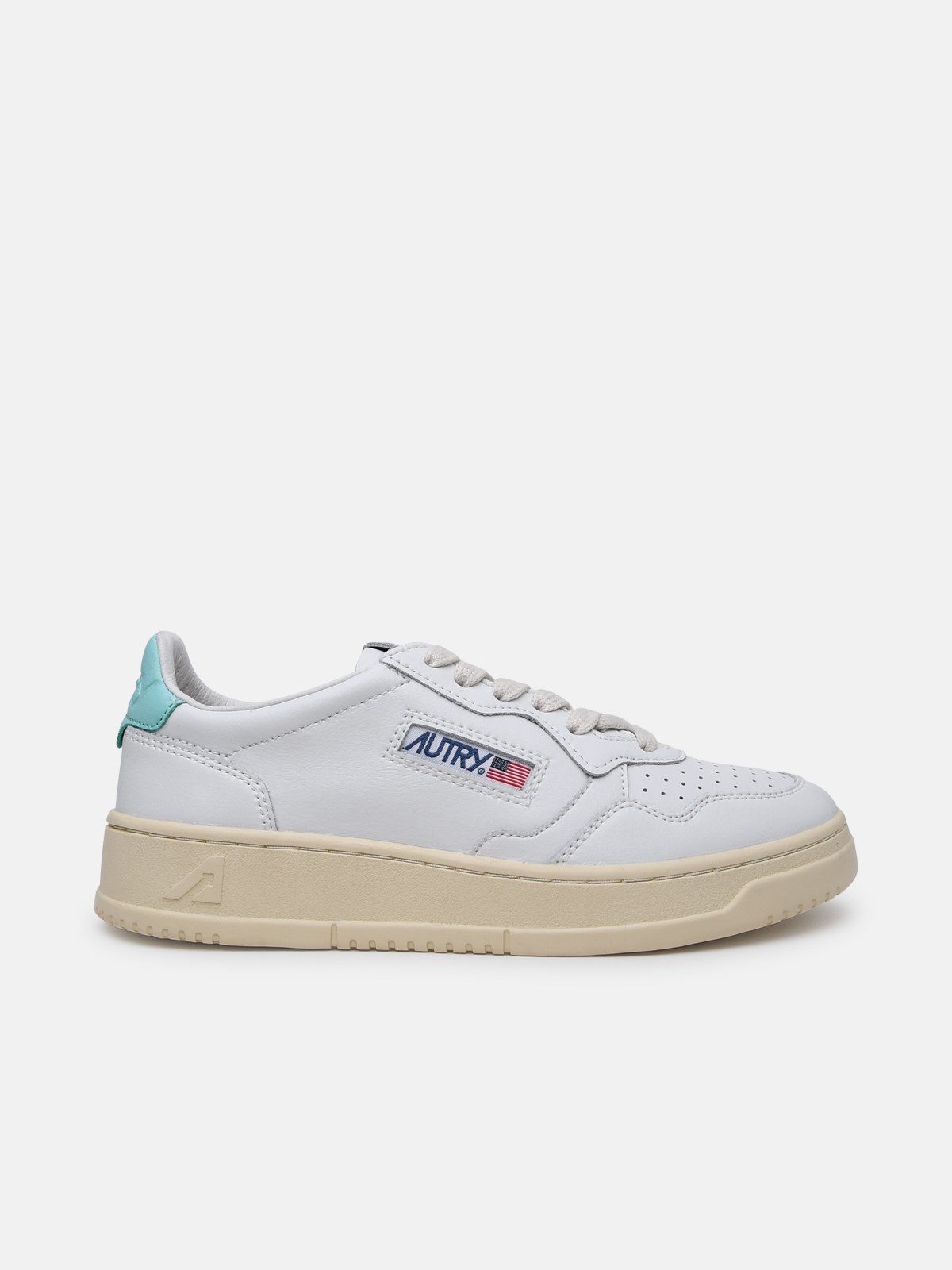 Autry White Leather Medalist Sneakers