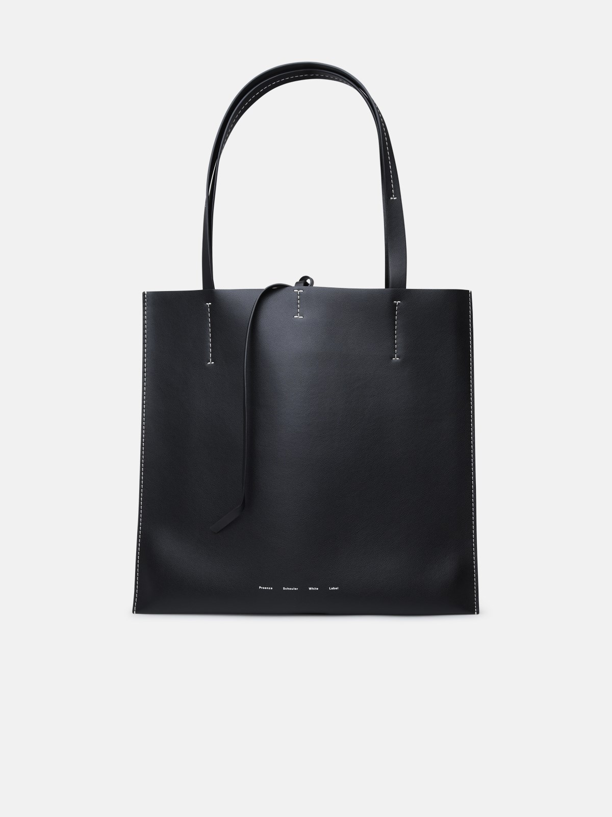 Proenza Schouler White Label Black Leather Twin Bag