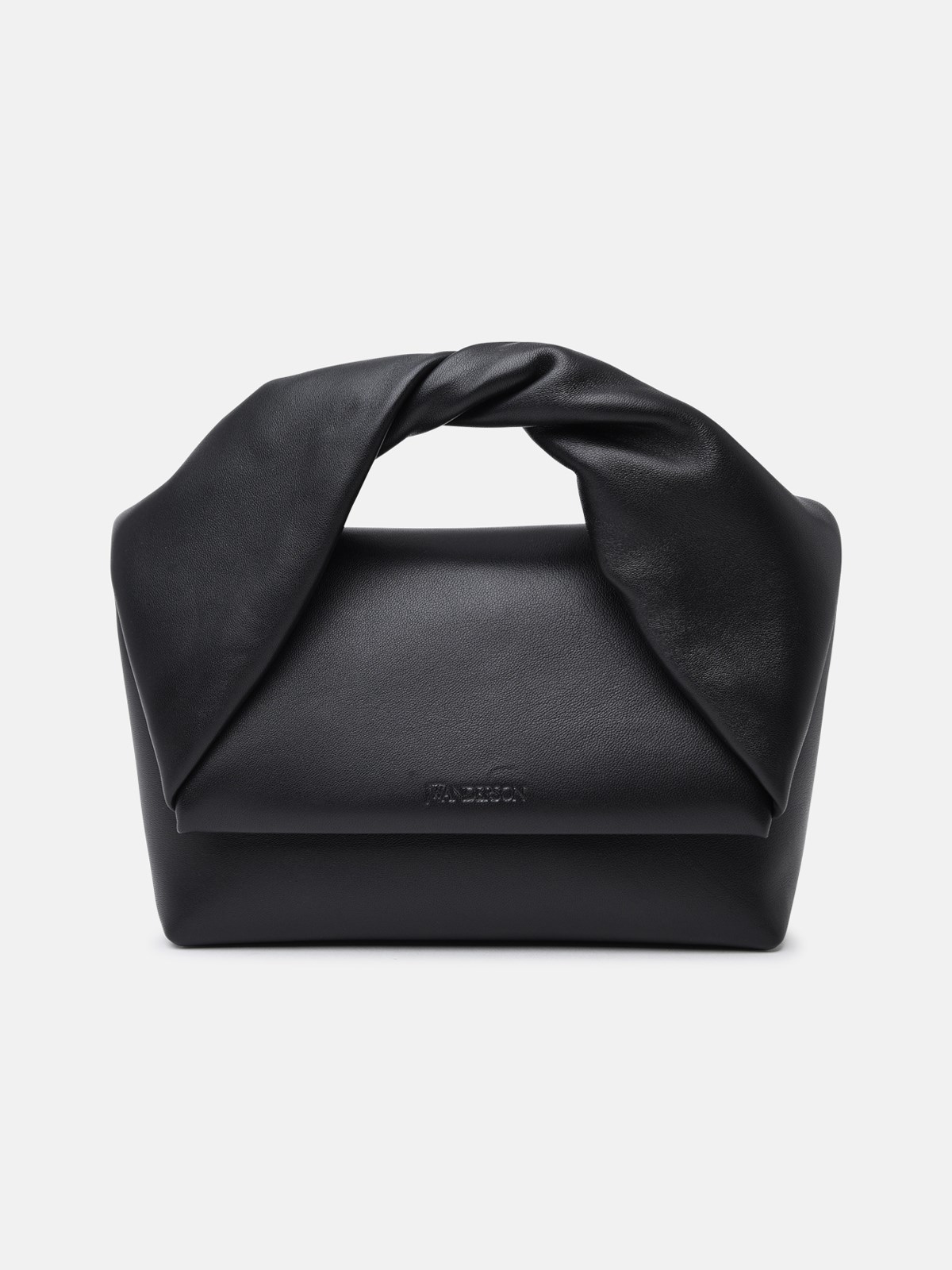 Jw Anderson Black Leather Twister Mini Bag