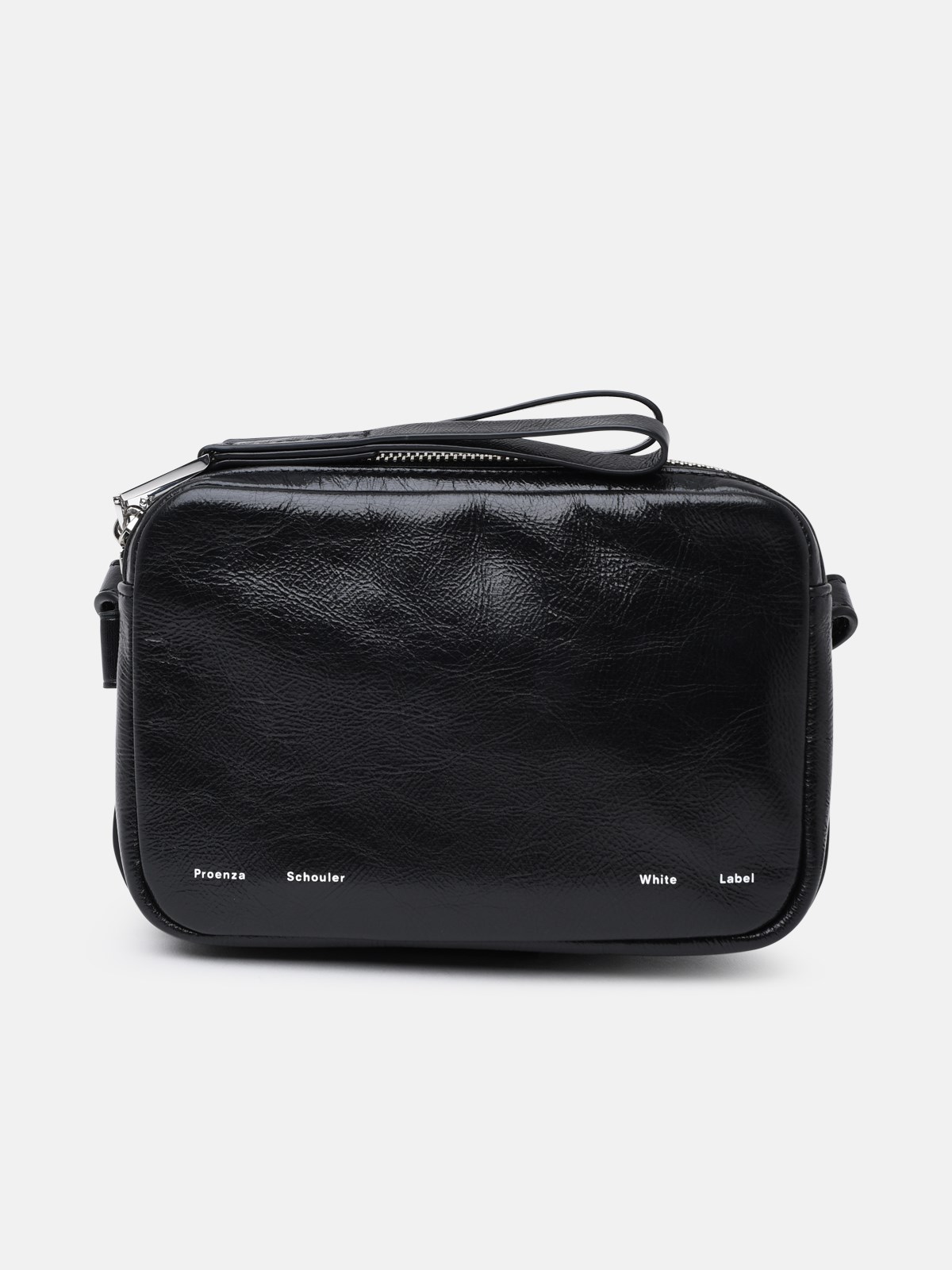 Proenza Schouler White Label Black Leather 'watts' Camera Bag