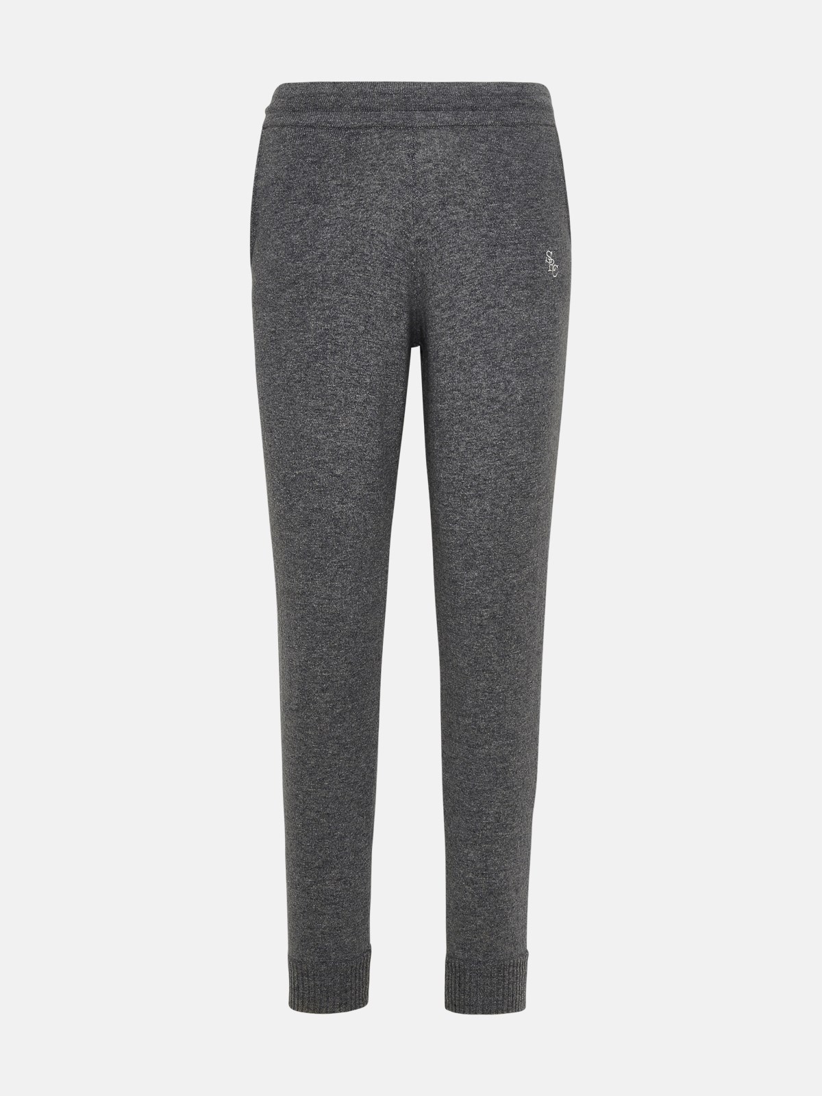 Sporty And Rich Gray Cashmere Pants In Grey