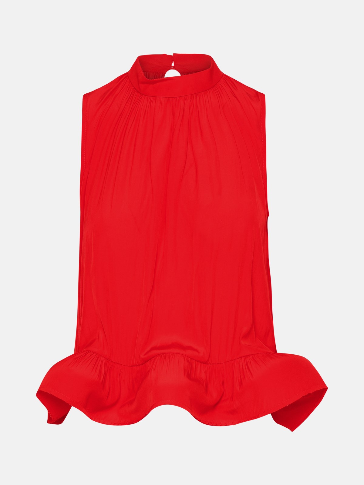 Lanvin Red Polyester Top