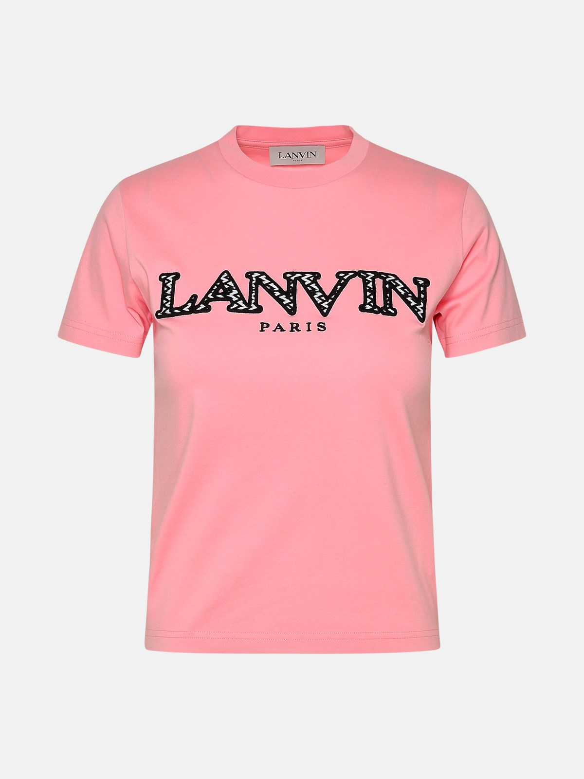 Lanvin Curb Pink Cotton T-shirt