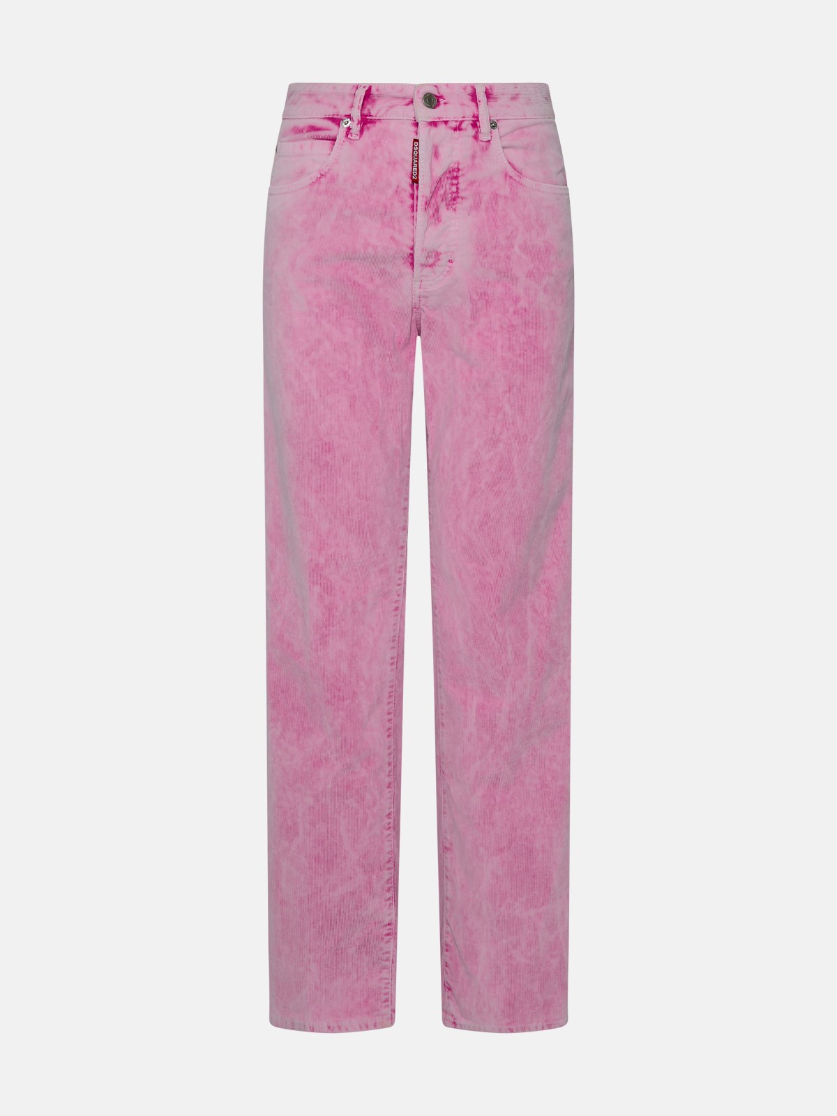 Dsquared2 San Diego Pink Cotton Blend Jeans