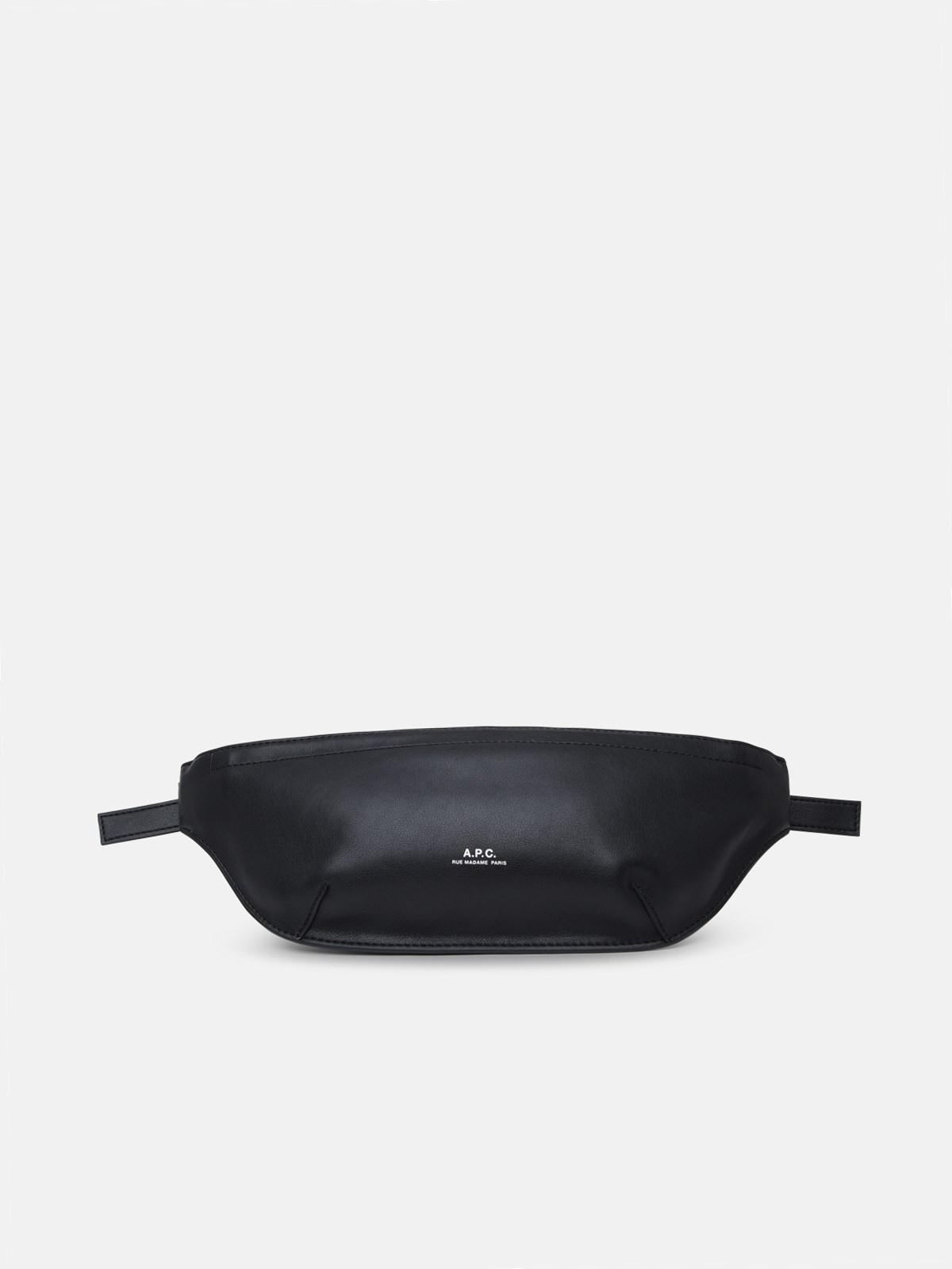 A.p.c. Black Leather Nino Belt Bag