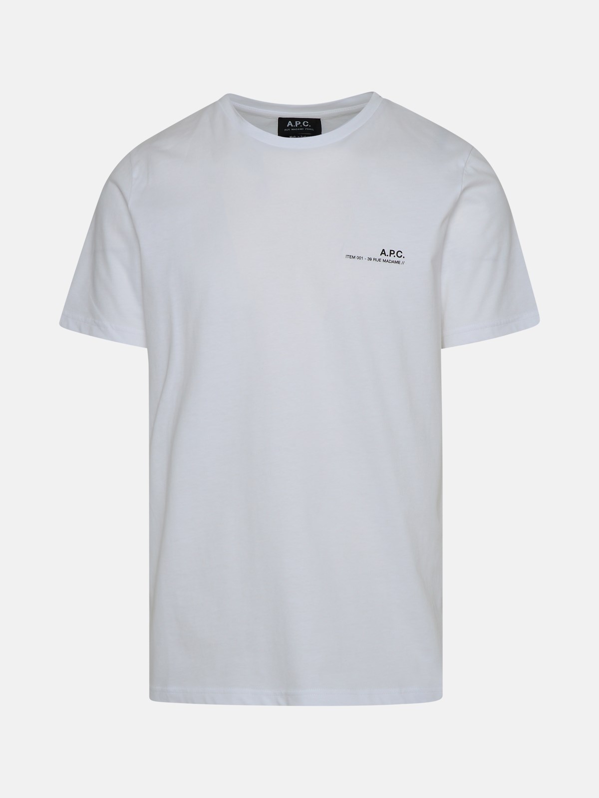 A.p.c. White Cotton Item T-shirt