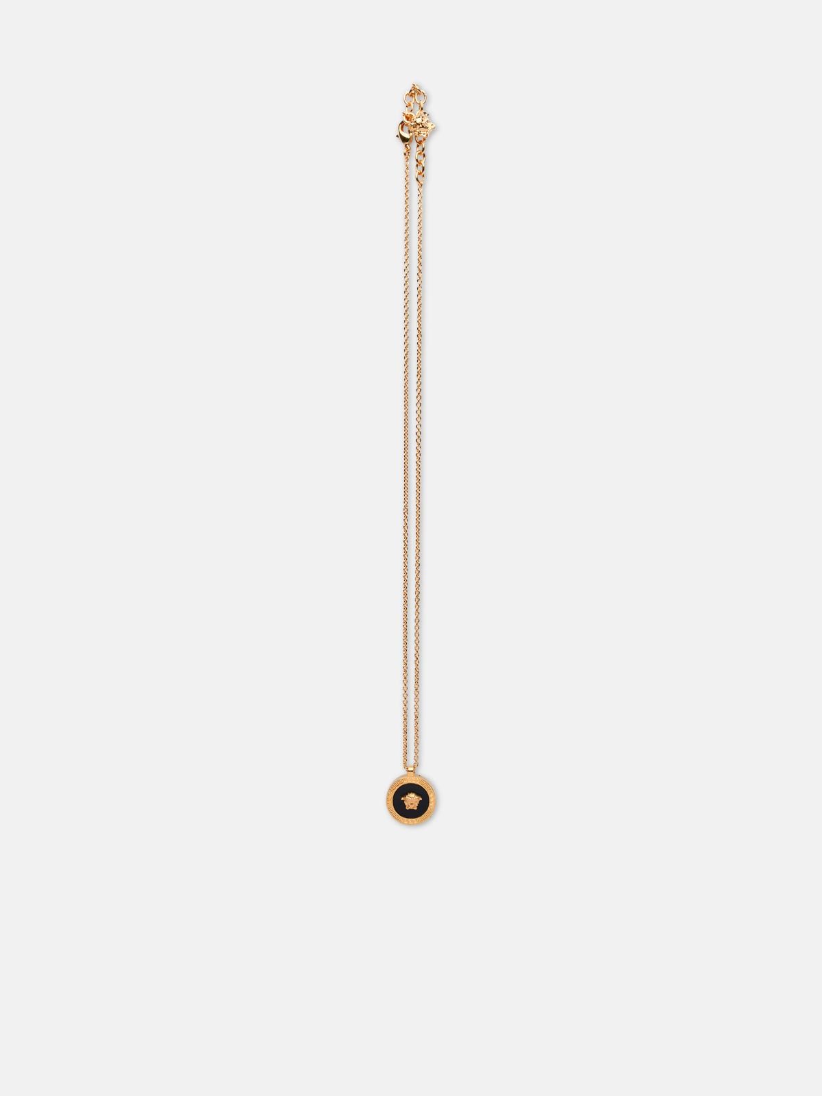 VERSACE VERSACE 'Medusa' Gold Brass Necklace　VERSACE メデューサ ゴールド ブラス ネックレス