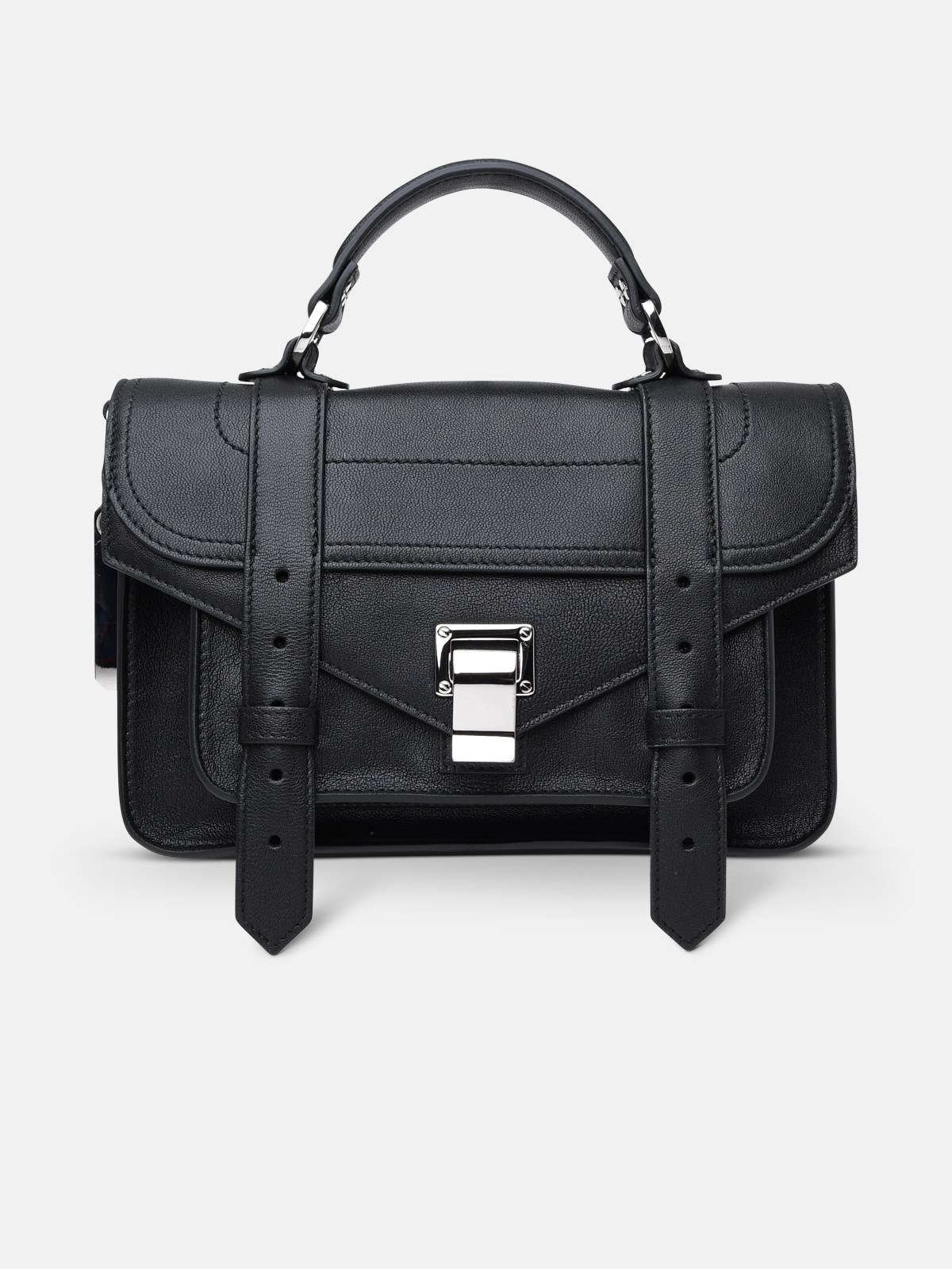 Proenza Schouler Black Leather Ps1 Tiny Bag