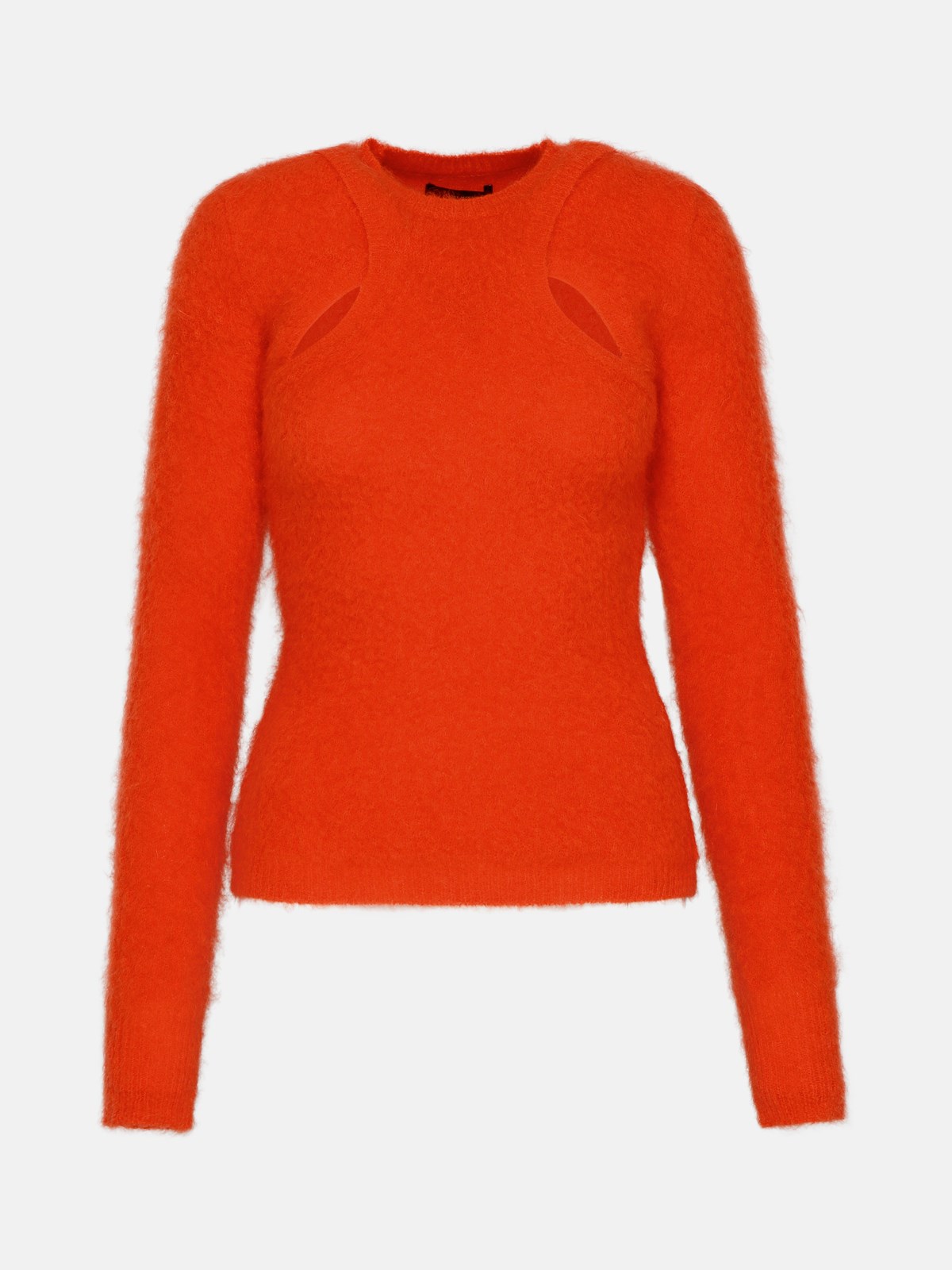Isabel Marant Orange Mohair Blend Alford Sweater